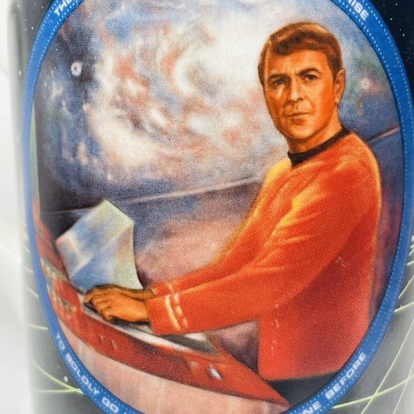 The Star Trek Hamilton Mug Collection Vintage 10 Oz Scotty Engineering Officer - Picture 2 of 8